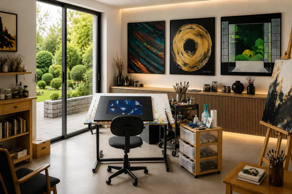 atelier sylvie pascal artiste peintre