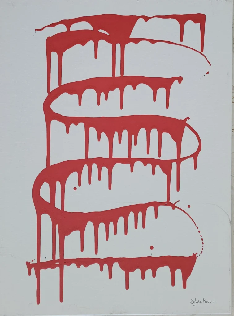 Coulée rouge