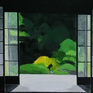 Fenêtre jardin japonais 1