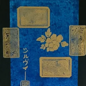 Harmonie japonaise bleue n°2