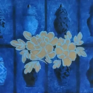 Harmonie japonaise bleue n°3