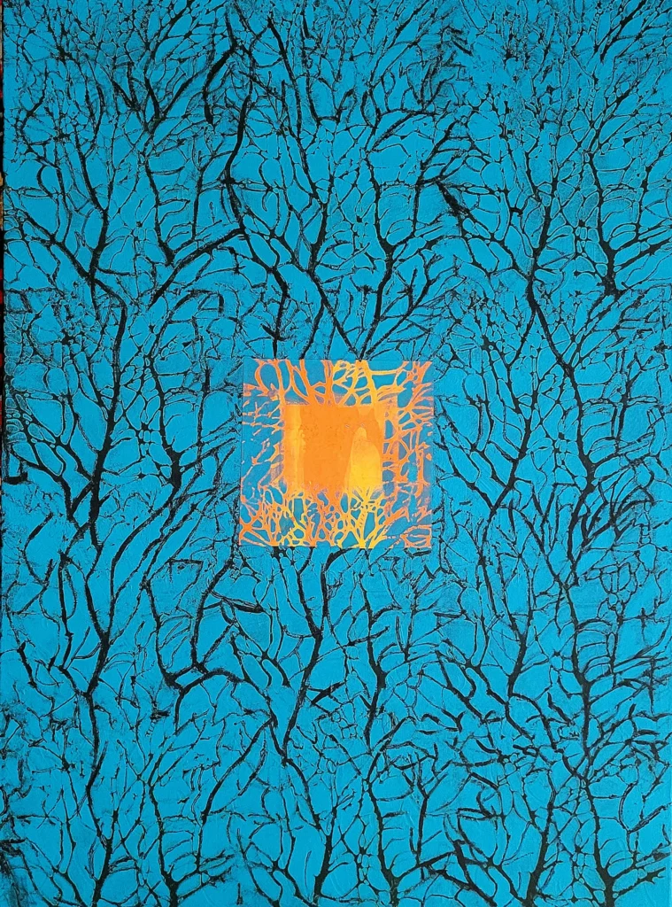 Incendie abstrait n°1