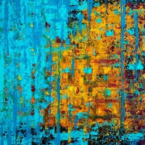 Incendie abstrait n°2